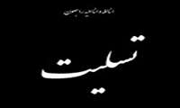 پیام تسلیت دانشکده بهداشت به جناب آقای دکتر علی حجازی